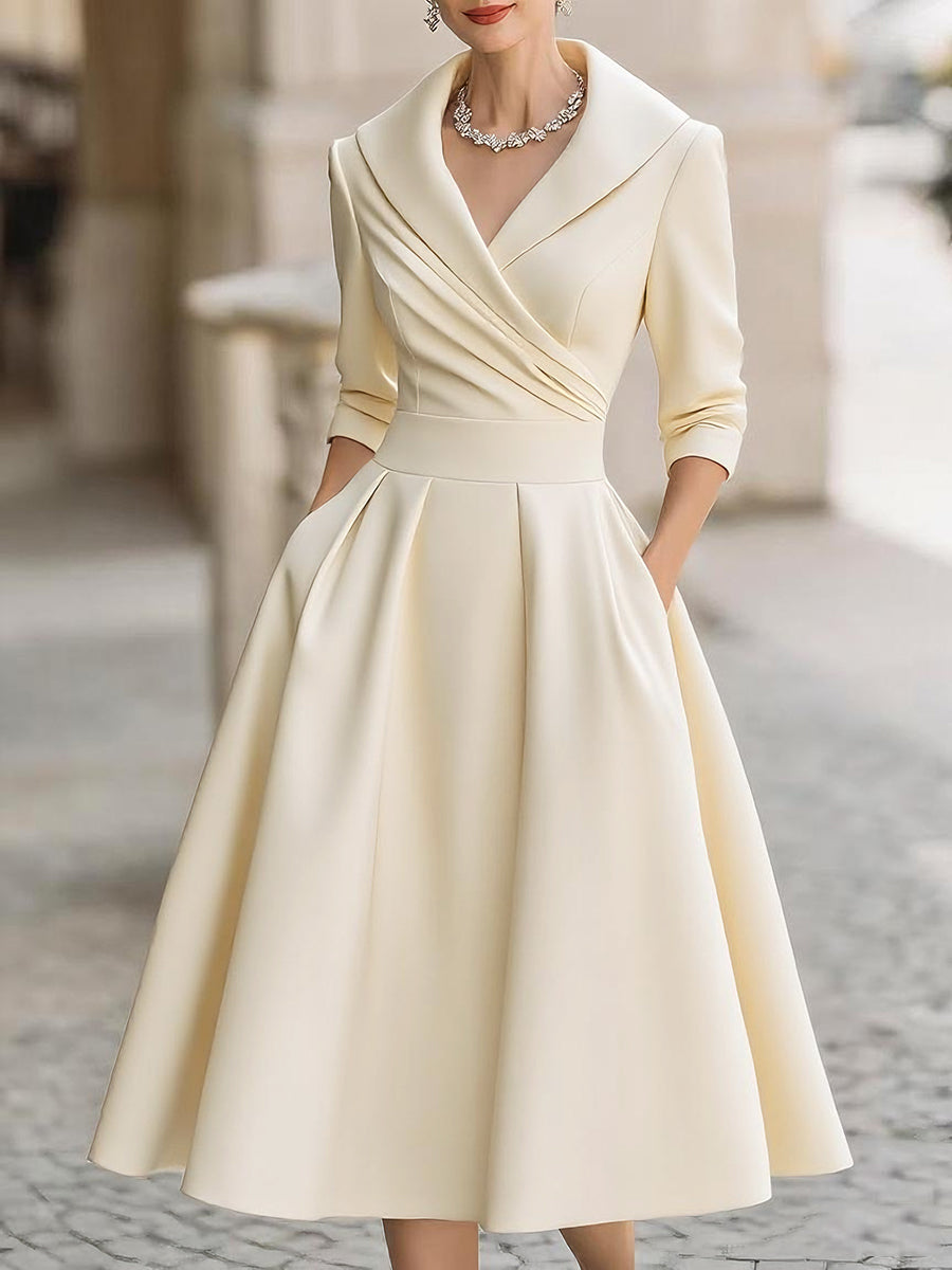 ALINA™ | ABITO MIDI ELEGANTE
