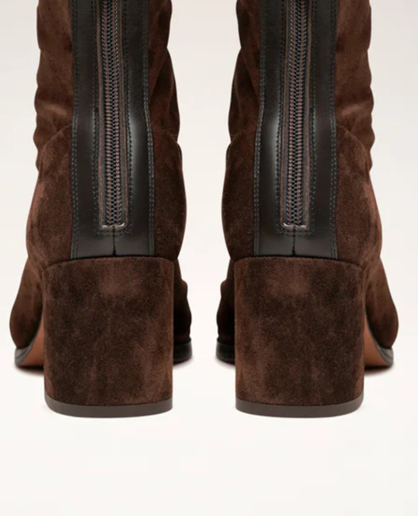 Donatella™ | Stivaletti con Tacco a Punta Squadrata