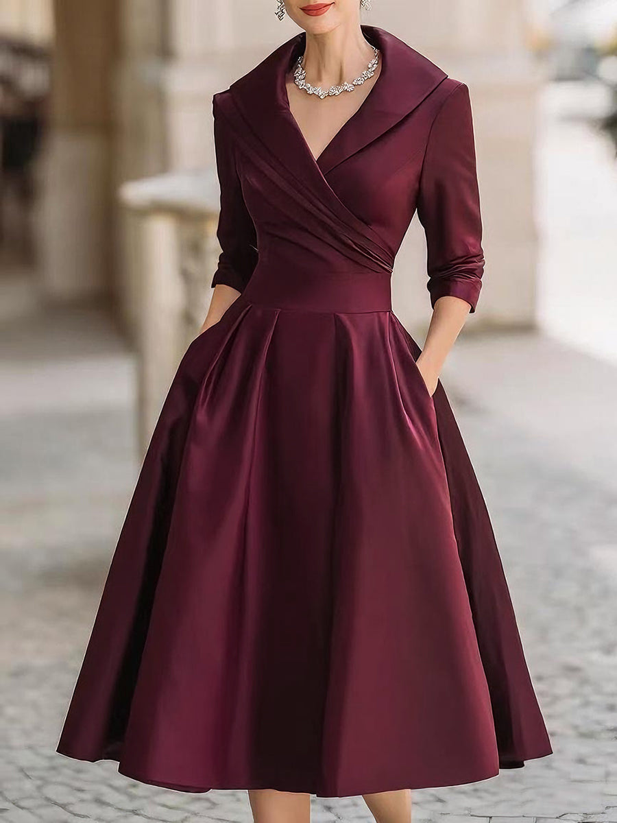 ALINA™ | ABITO MIDI ELEGANTE