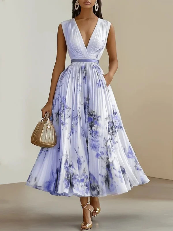 BIANCHELLA™|ABITO LUNGO ACQUERELLO