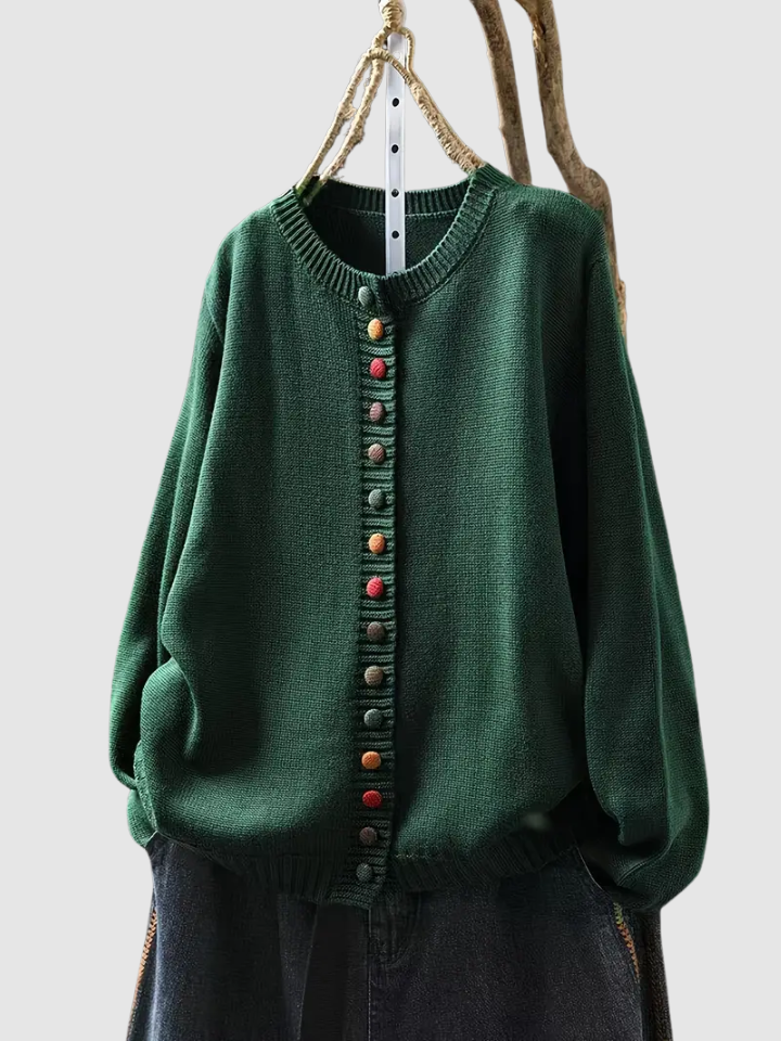 MARGOT™|ELEGANTE CARDIGAN IN COTONE