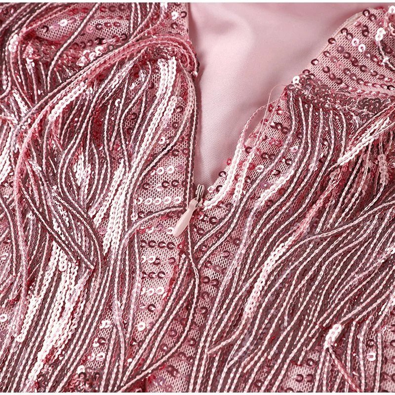 MIRELLA|MINI ABITO CON PIUME