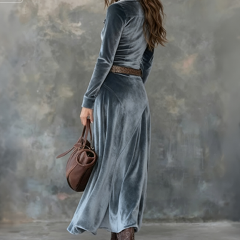 Vena™ | Abito maxi moderno e fluido